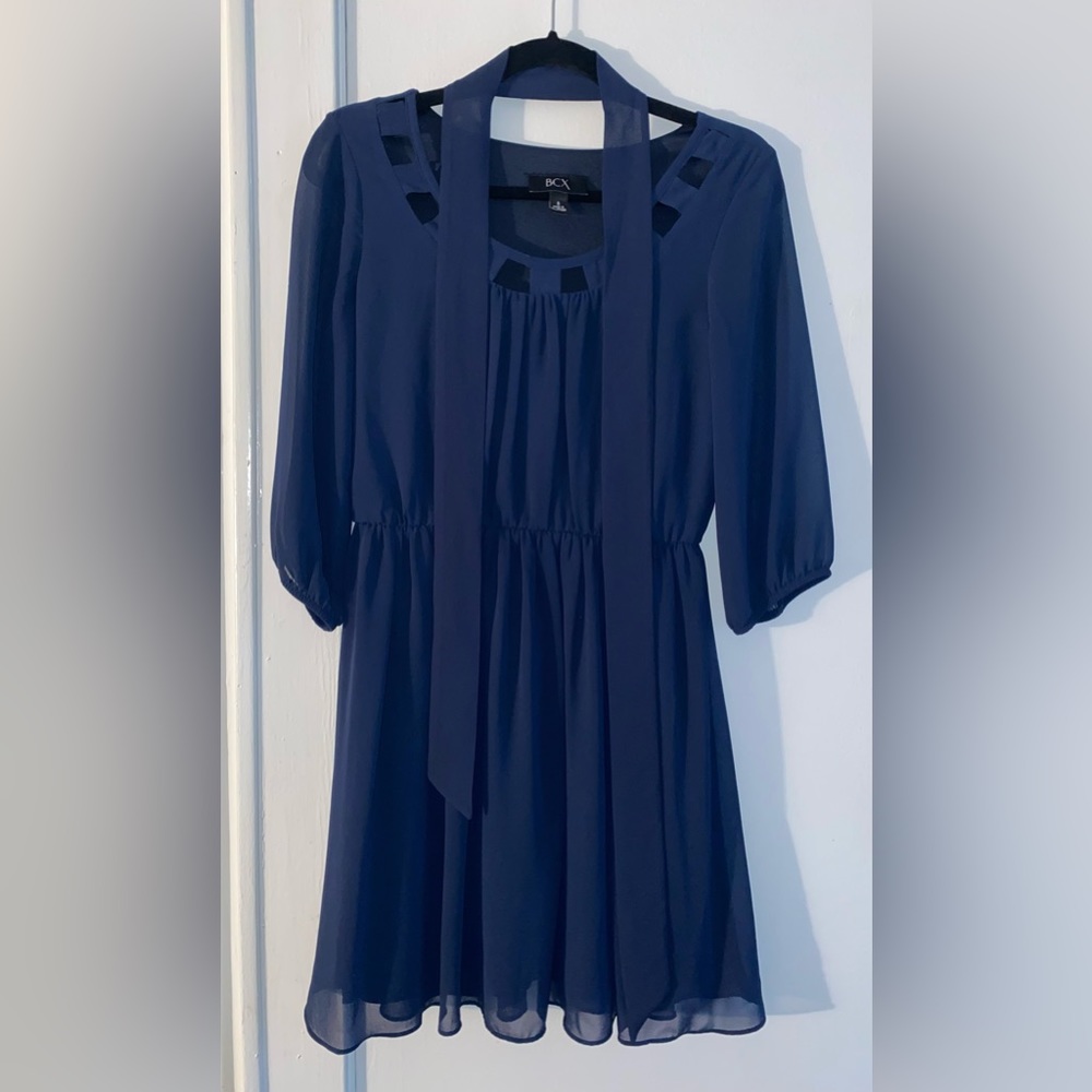 Navy BCX (Macy’s) dress